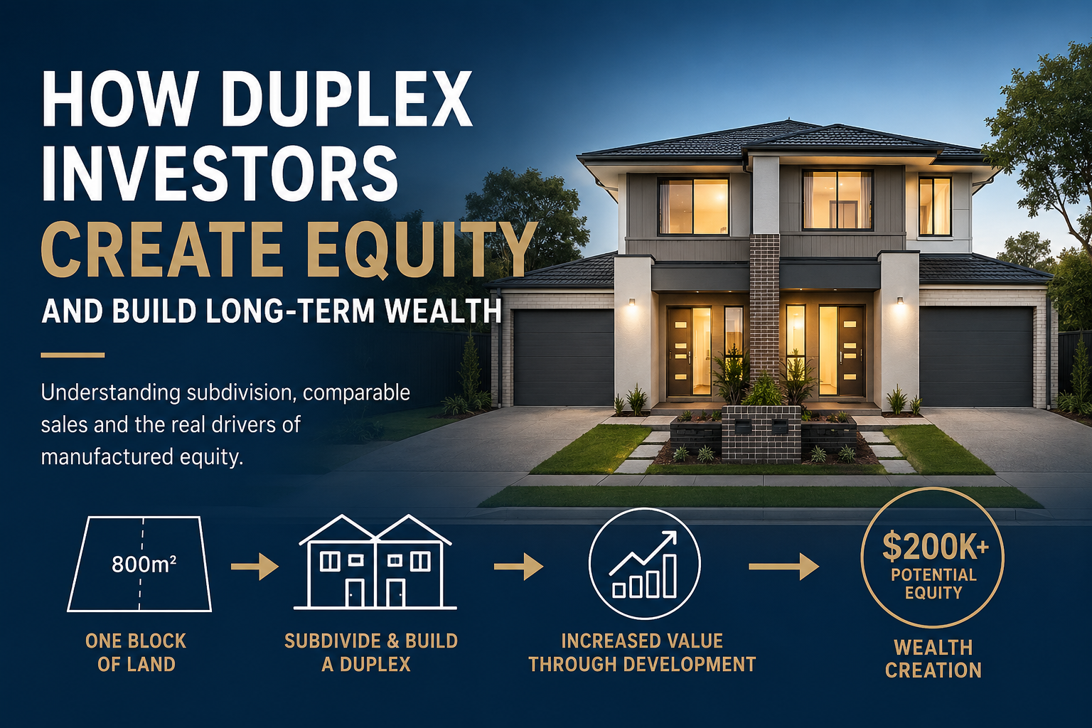 Why Some Duplexes Create $200,000+ in Equity